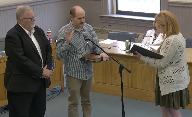 Mulholland takes oath for Fredonia Village Board
